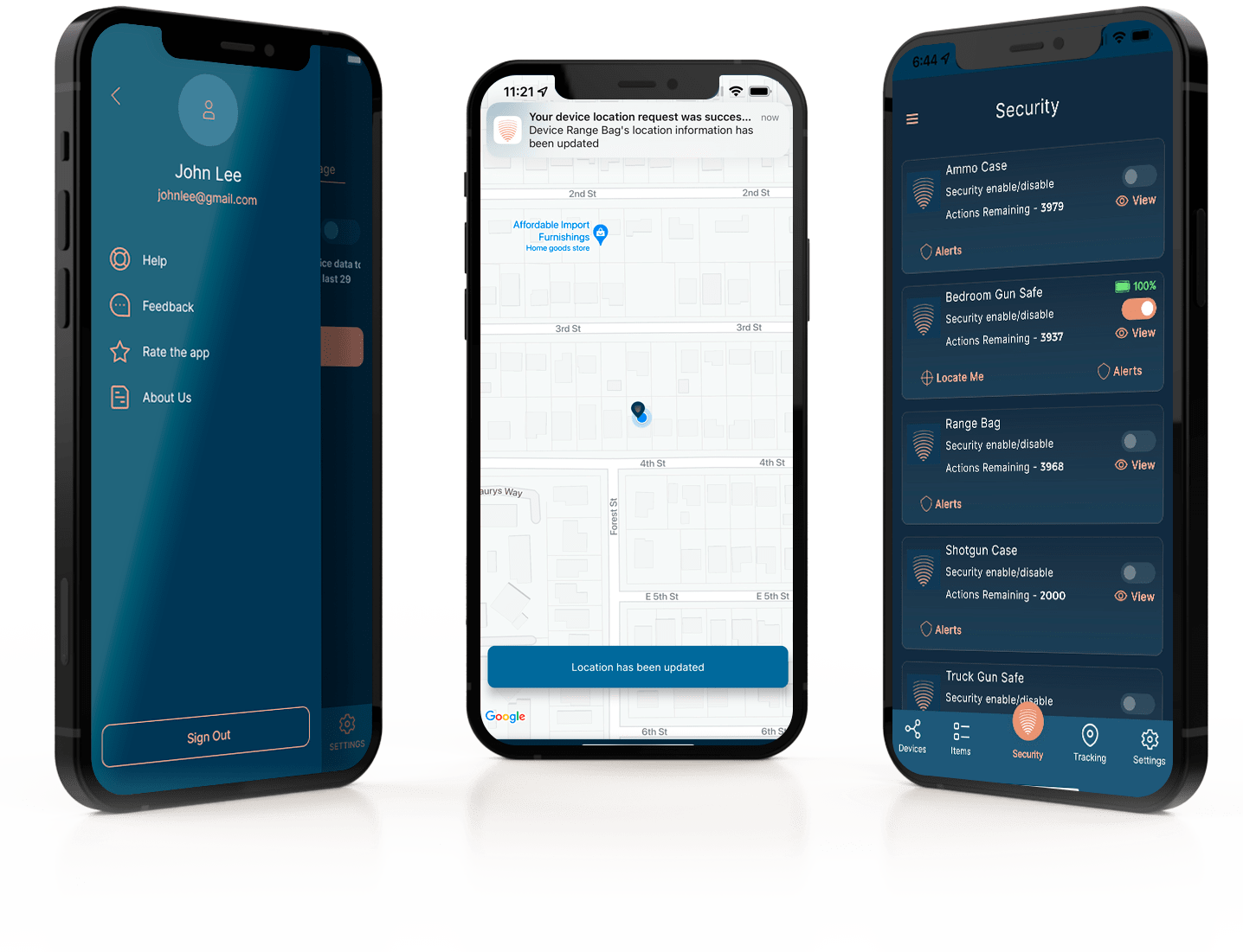 GunAlert® Certification TRACKING SERVICE