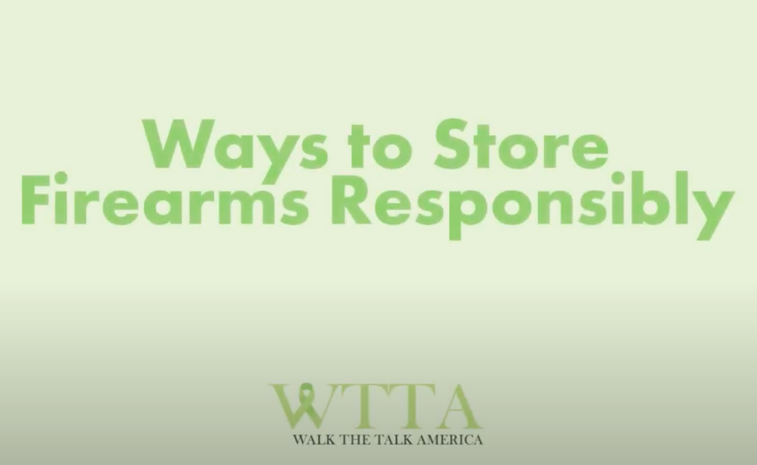 Store Firearms Responsibly