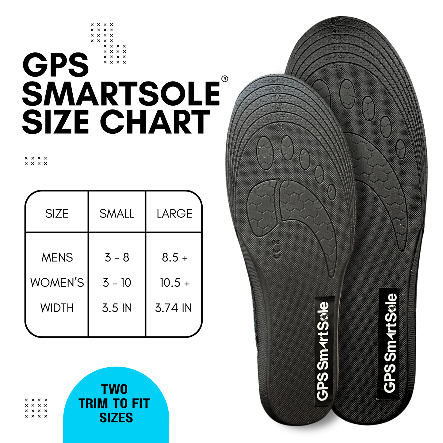 SmartSole Size Guide