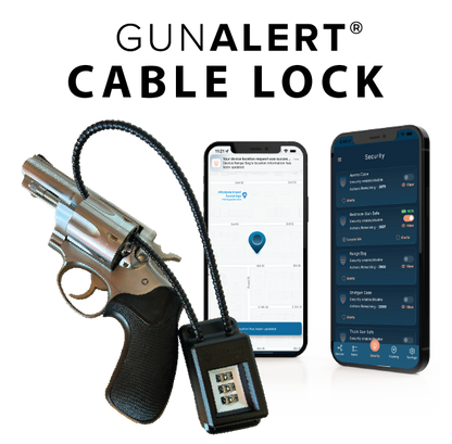 GunAlert™ Cable Lock- Motion Sensitive GPS